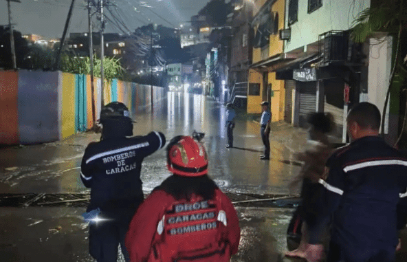Tragedia en Caracas: Fuertes Lluvias Dejan Dos Adolescentes Fallecidos