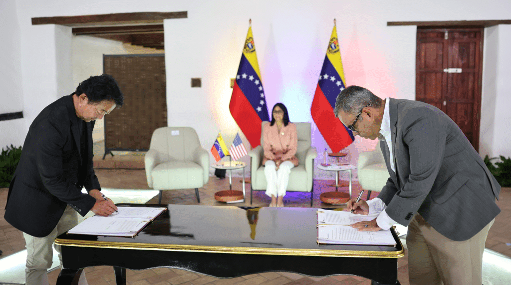 Venezuela colabora con Miyamoto International para limpiar escombros
