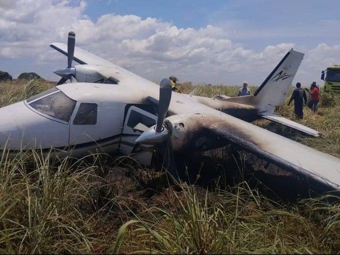 Accidente de avioneta en Ciudad Bolívar deja siete heridos