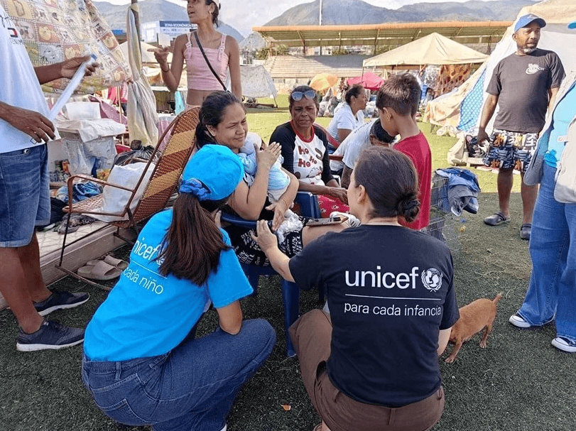 UNICEF inicia rehabilitación del agua potable en La Guaira tras sismos