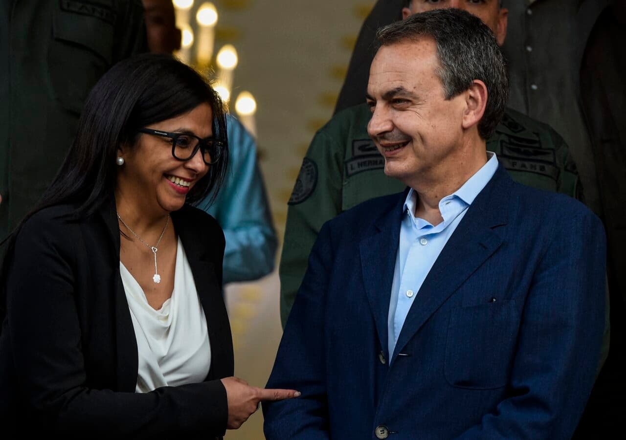 Zapatero Arriba en Caracas: Diálogos con Delcy Rodríguez y Jorge Rodríguez