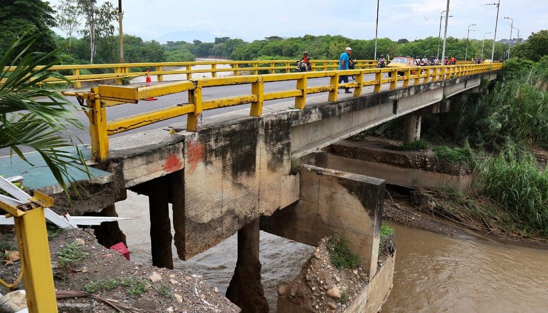 Restricciones en el puente Francisco de Paula Santander afectan la frontera