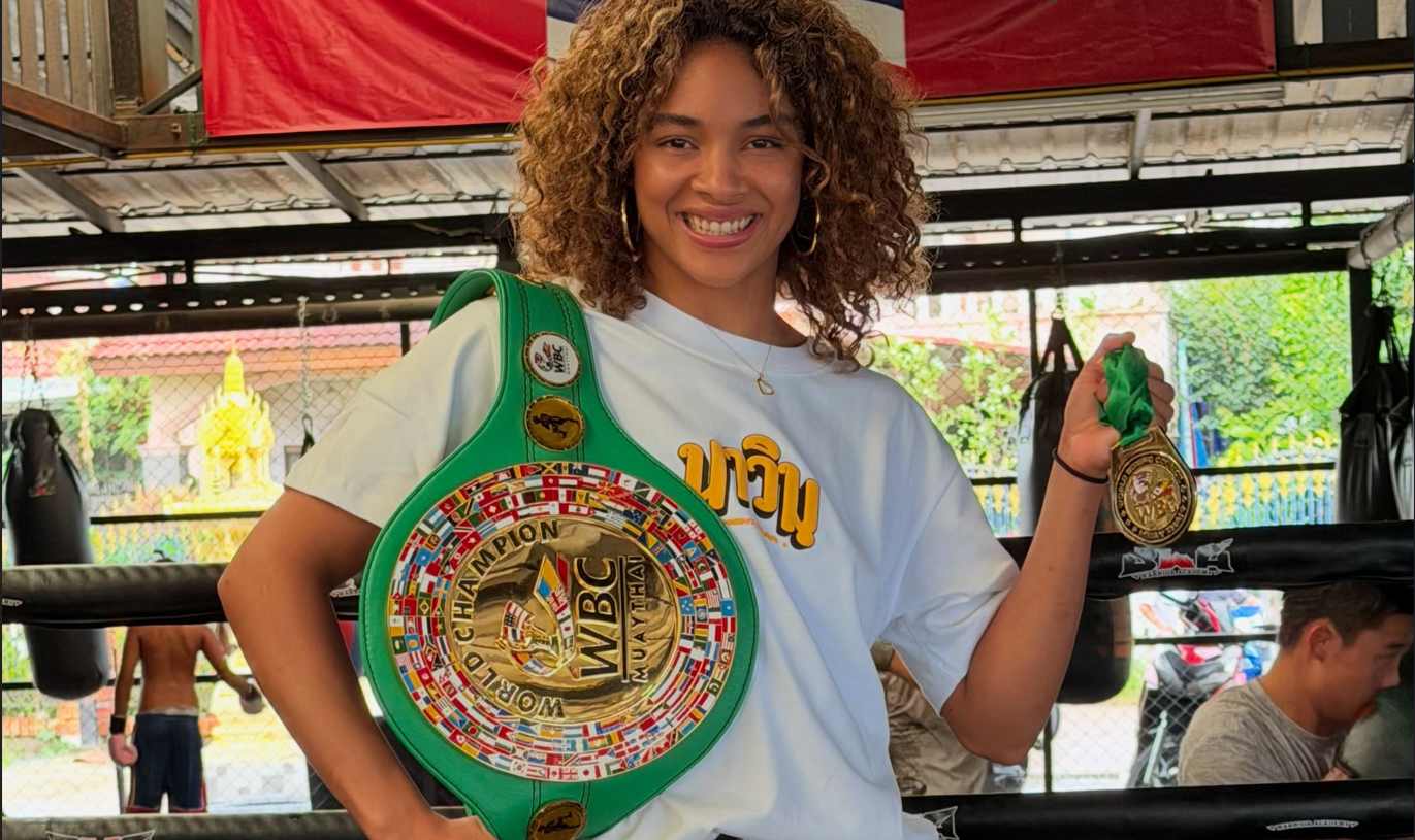 Shaday Aguilera: la mamá venezolana que brilla en el Muay Thai mundial