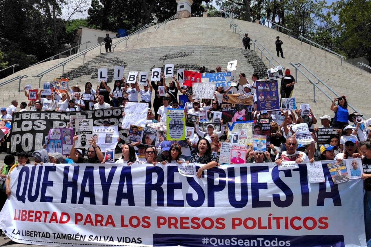 Vigilia en Chacao: Fin de la Ruta por los Presos Políticos en Venezuela