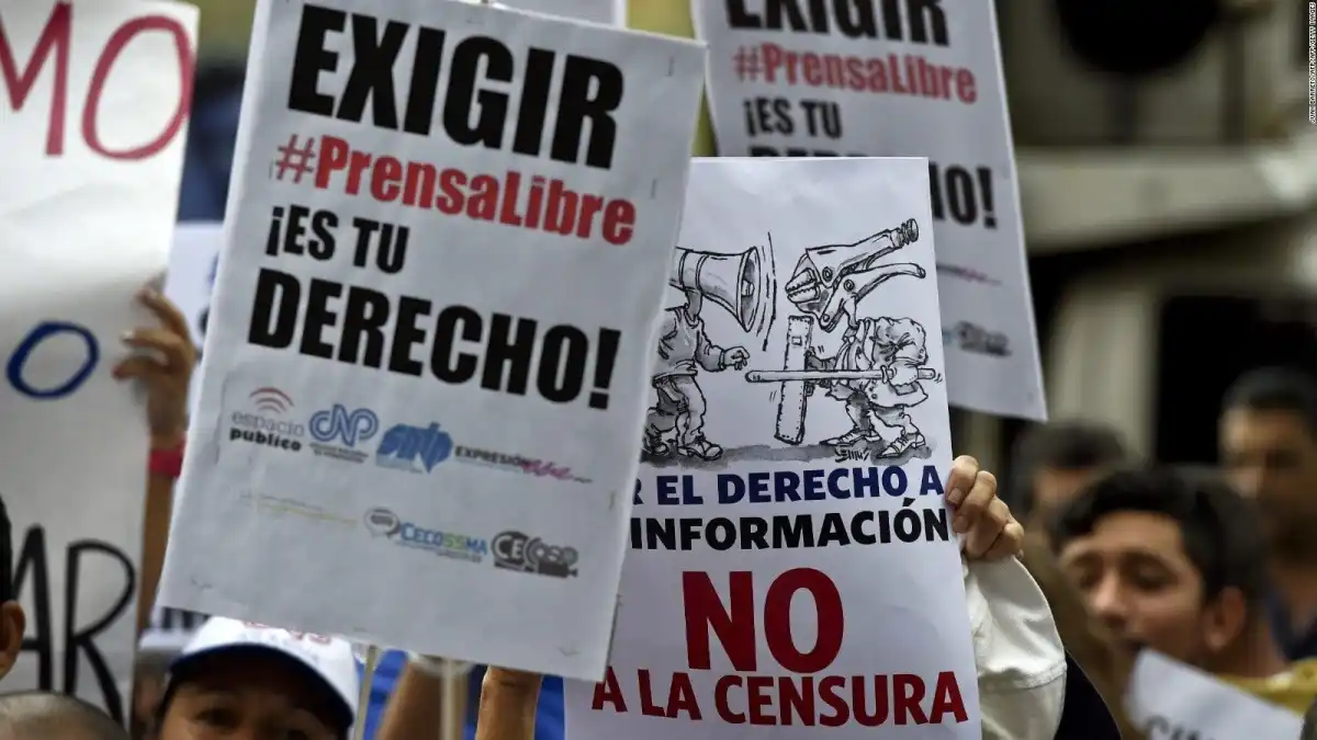 Sntp demanda libertad para seis periodistas encarcelados en Venezuela