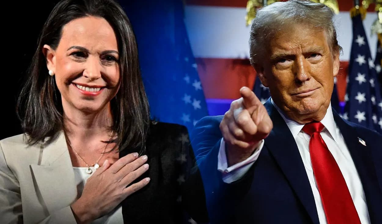 María Corina Machado se Reúne con Donald Trump en la Casa Blanca