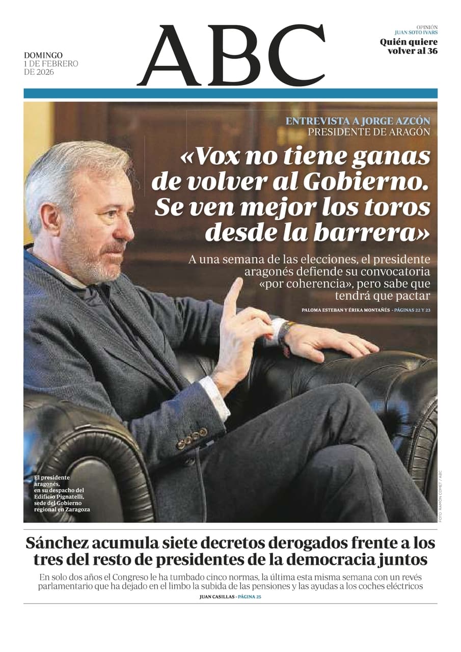 Las portadas internacionales del 1 de febrero de 2026: Un vistazo al mundo