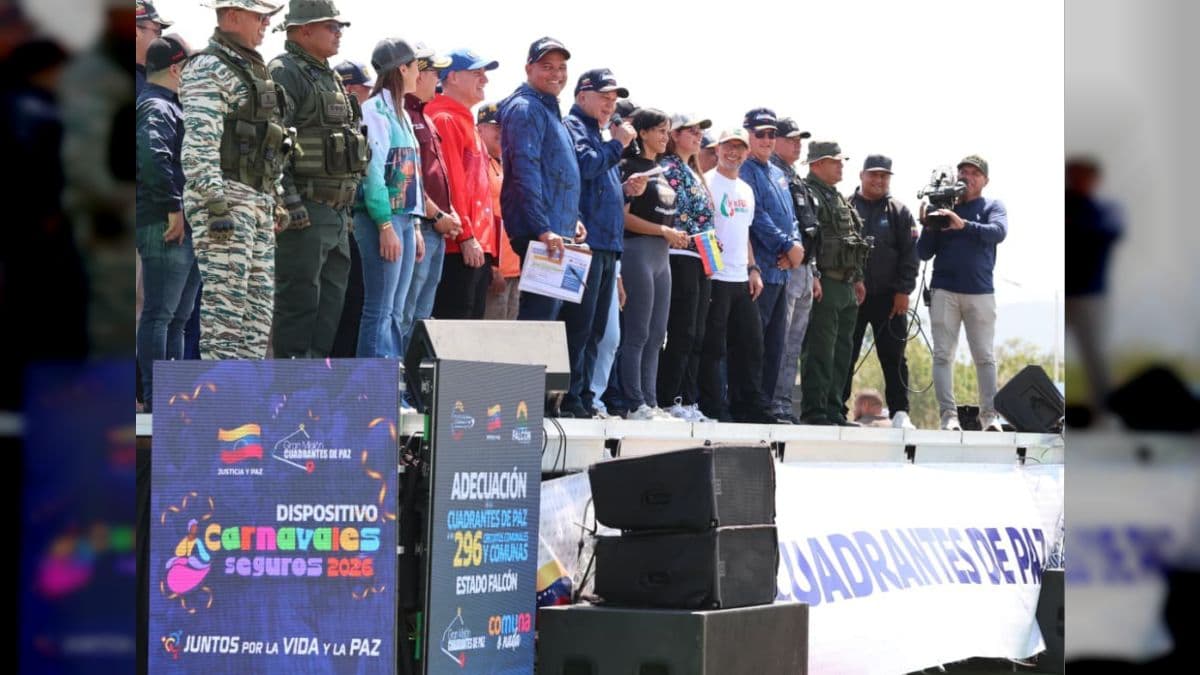 Cabello Anuncia 511 Playas Preparadas para Carnavales 2026 en Venezuela