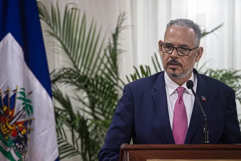 Alix Didier Fils-Aimé se reúne con Marco Rubio en cumbre de Caricom
