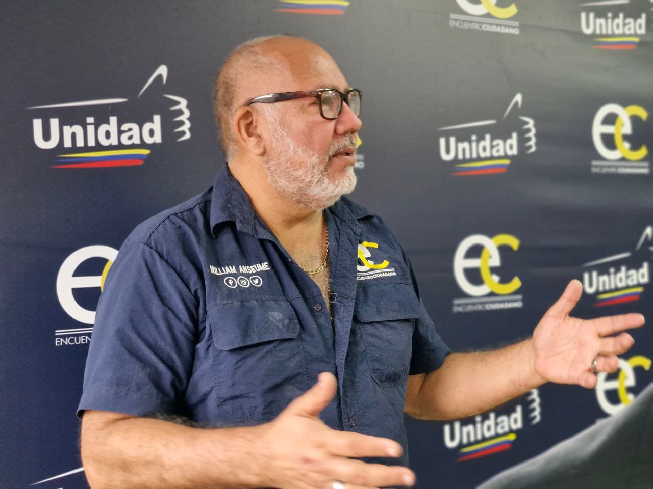 William Anseume: Urge eliminar el comunismo laboral en Venezuela