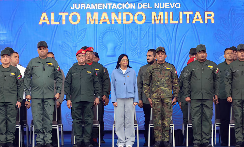 Delcy Rodríguez Reestructura el Alto Mando Militar de Venezuela