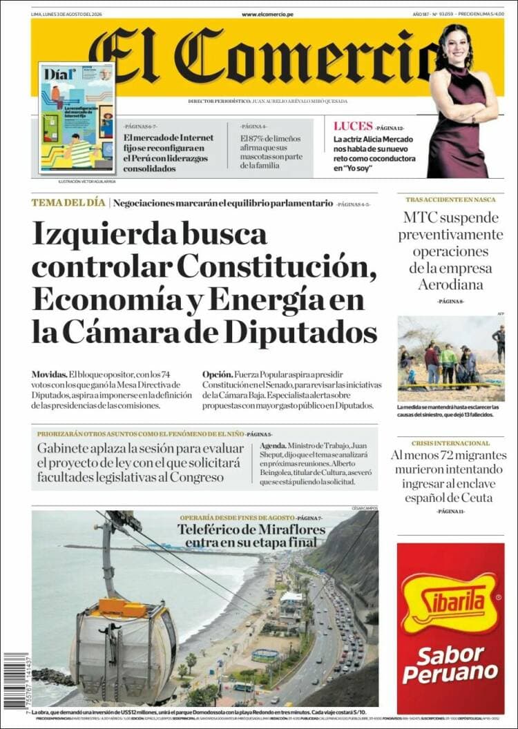 Análisis de Portadas Latinoamericanas del 3 de Agosto de 2026
