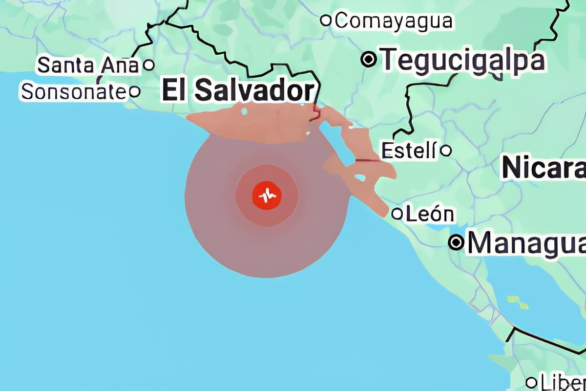 Sismo de 5,7 grados sacude El Salvador: Sin víctimas ni daños reportados