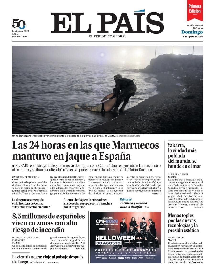 Resumén de las Portadas Internacionales del 2 de agosto de 2026