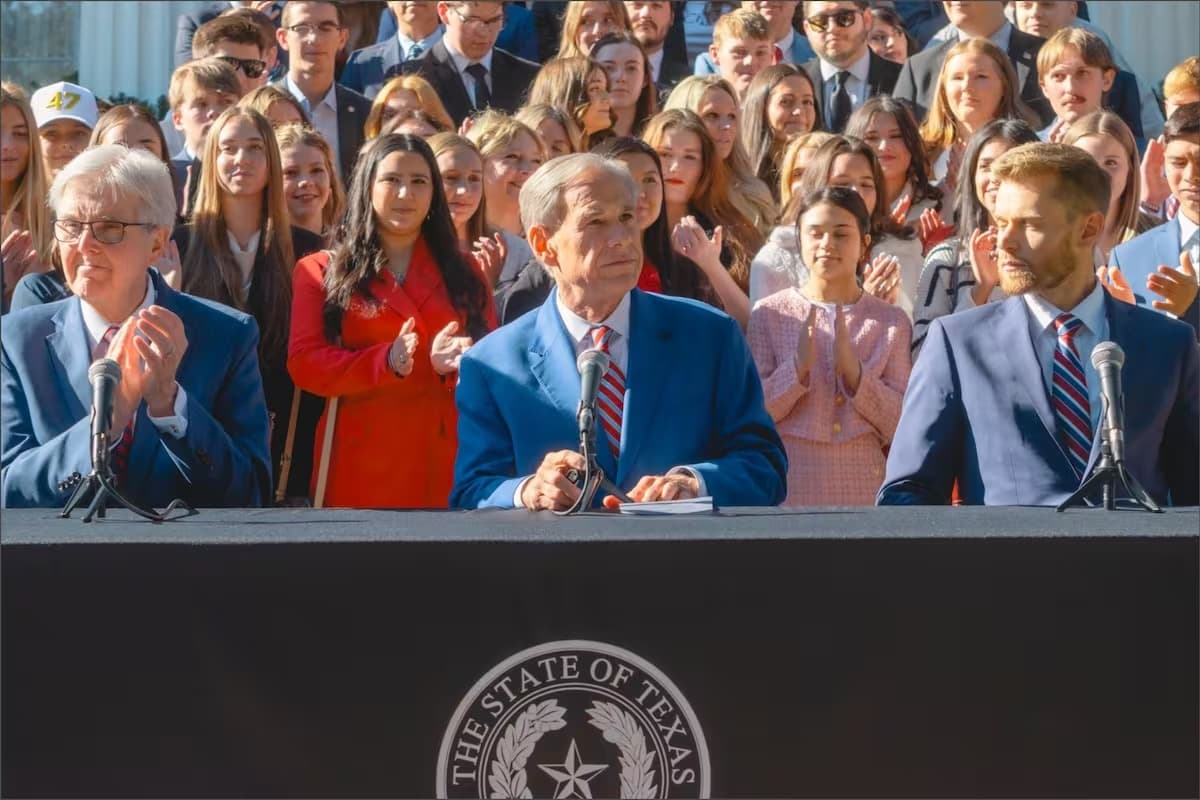 Greg Abbott y su mensaje claro para las elecciones de Texas en noviembre