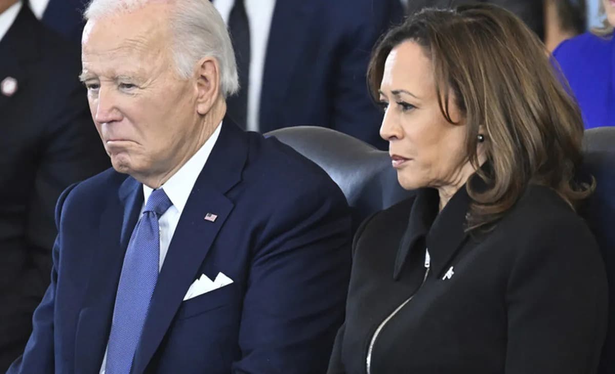 Kamala Harris omite a Biden en su selección de presidentes destacados