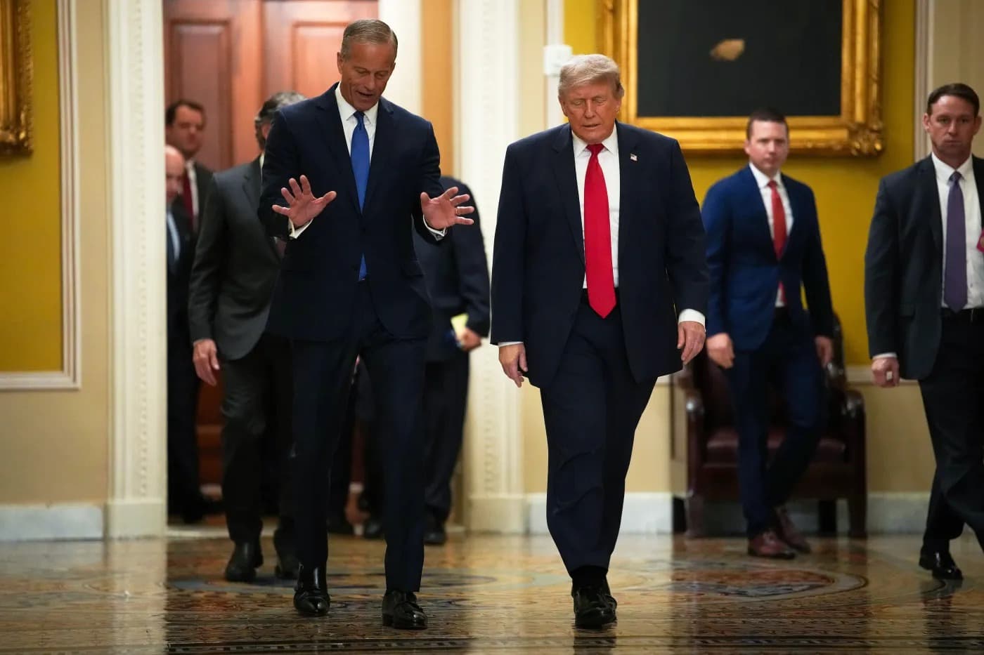 Crisis en el Partido Republicano: Trump y Thune desatan divisiones internas