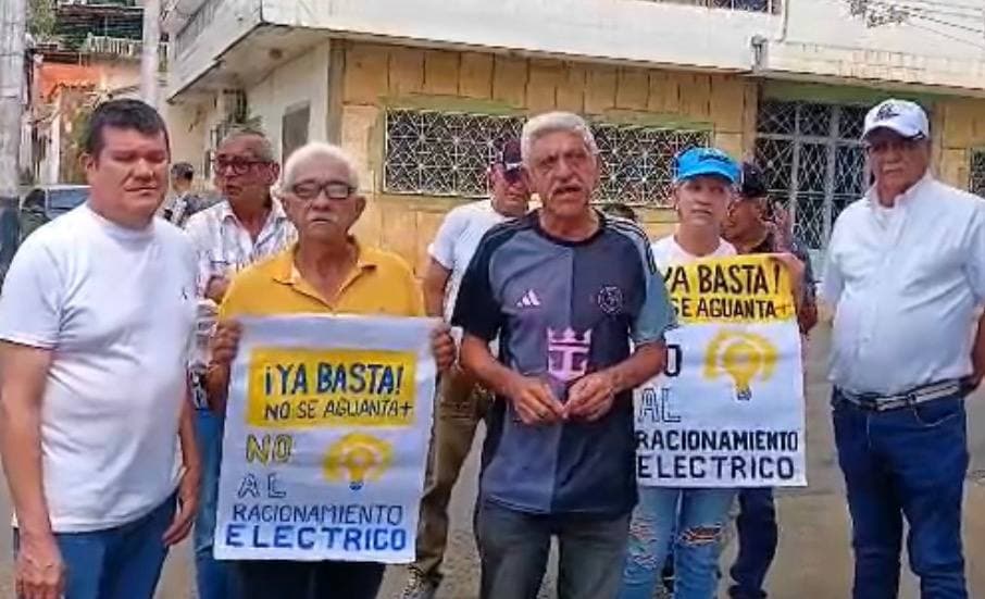 Habitantes de Altagracia de Orituco protestan por falta de luz