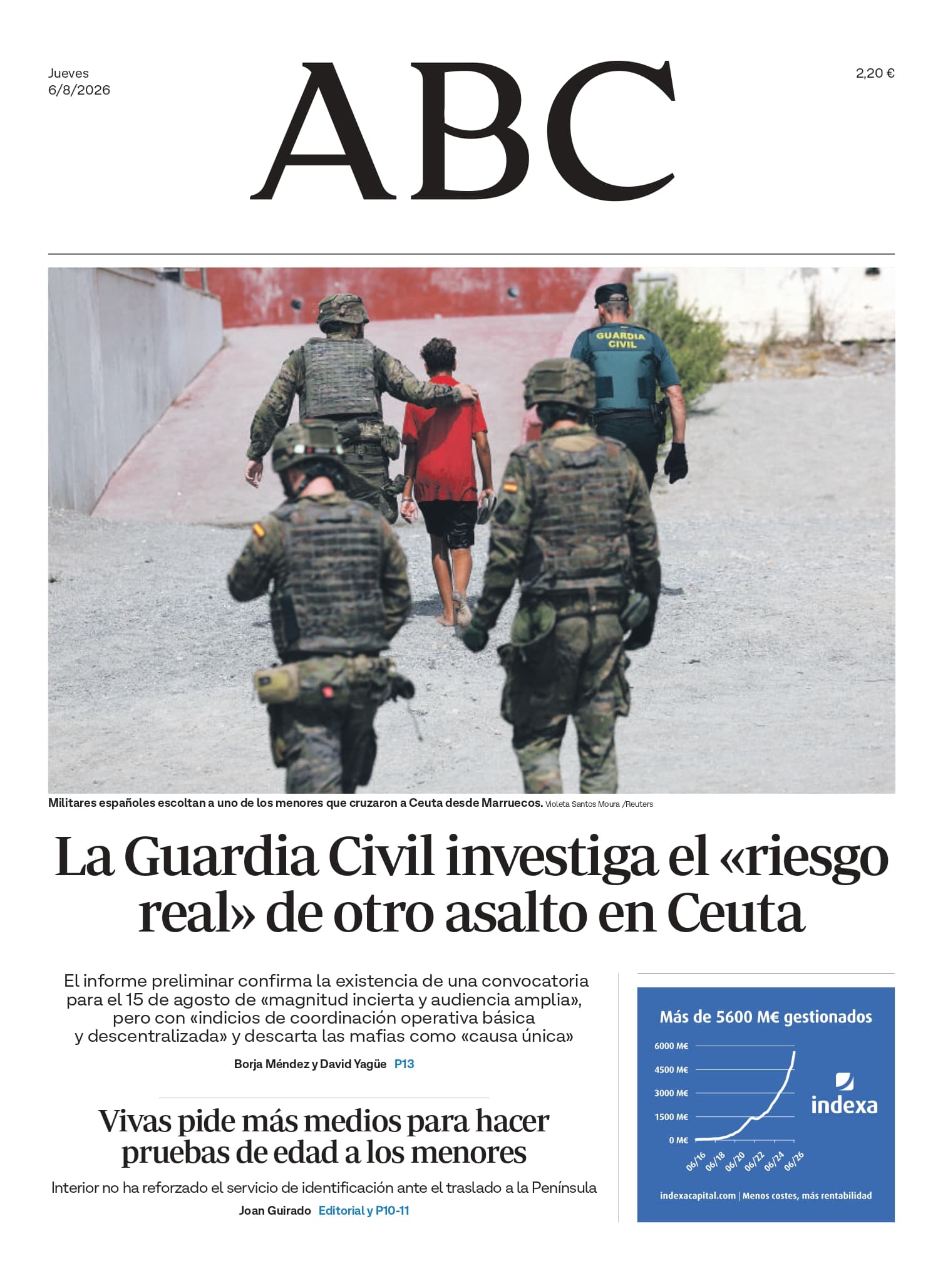 Resaltan las portadas internacionales del 6 de agosto de 2026