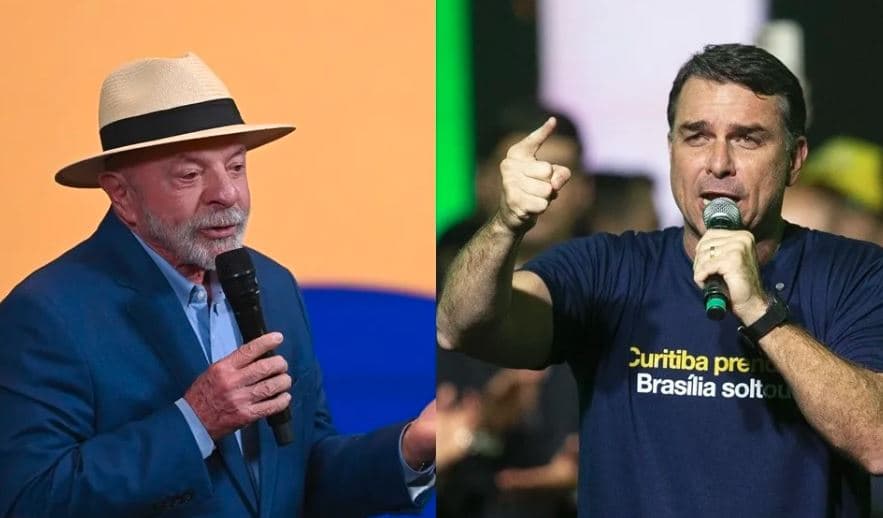 Empate entre Lula y Flávio Bolsonaro en la contienda presidencial brasileña