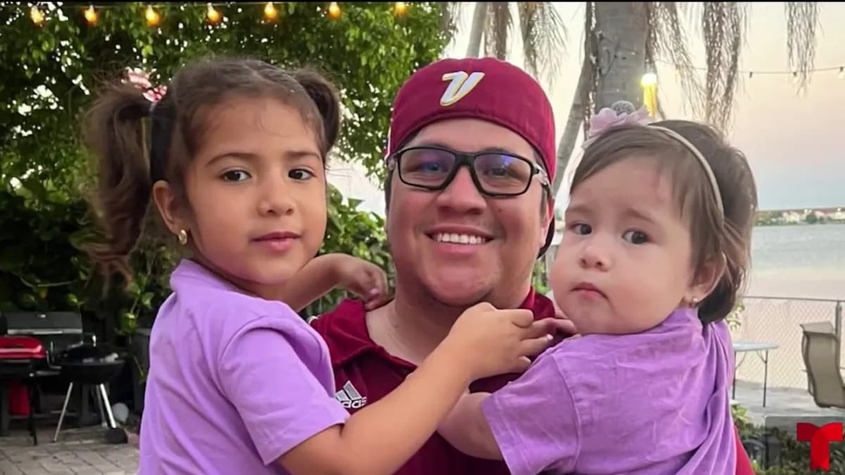 La angustia de dos niñas venezolanas en Florida sin su padre desde hace 14 días