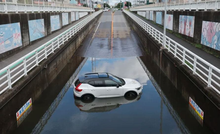 Japón en alerta: Lluvias torrenciales aumentan riesgo de deslizamientos