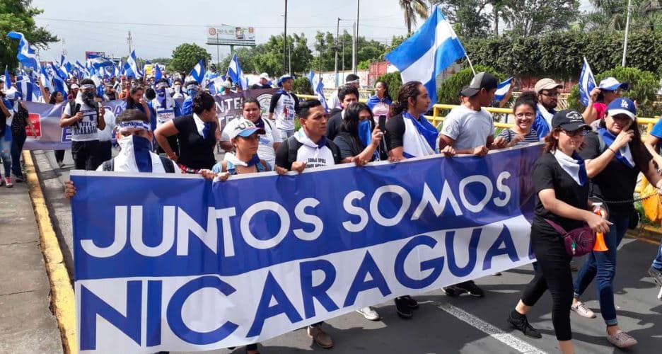 Oposición nicaragüense exige sanciones a la dictadura de Ortega