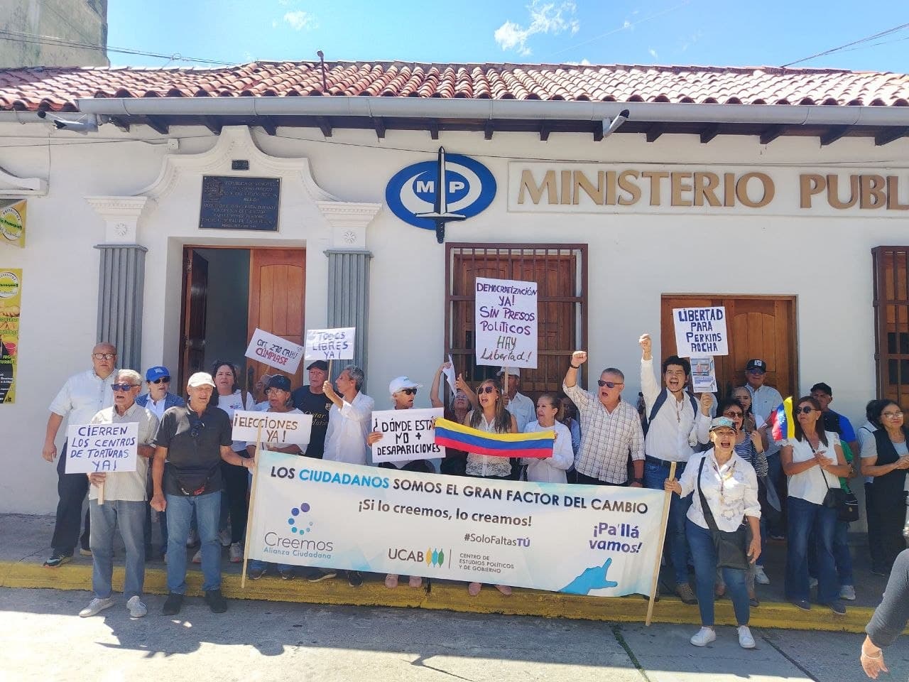 Alianza Ciudadana demanda la liberación de presos políticos en Mérida