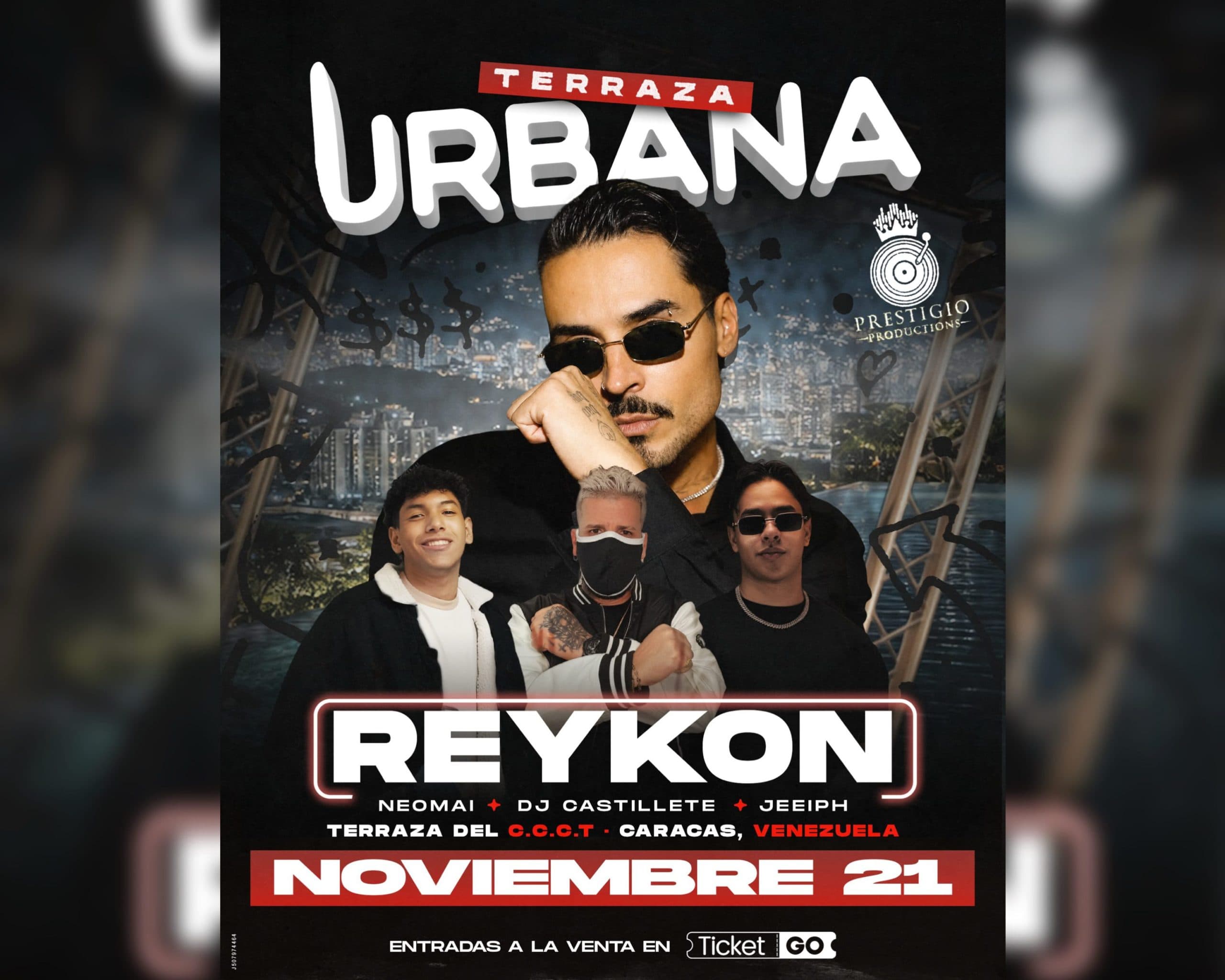 Reykon regresa a Venezuela: un encuentro musical imperdible en noviembre