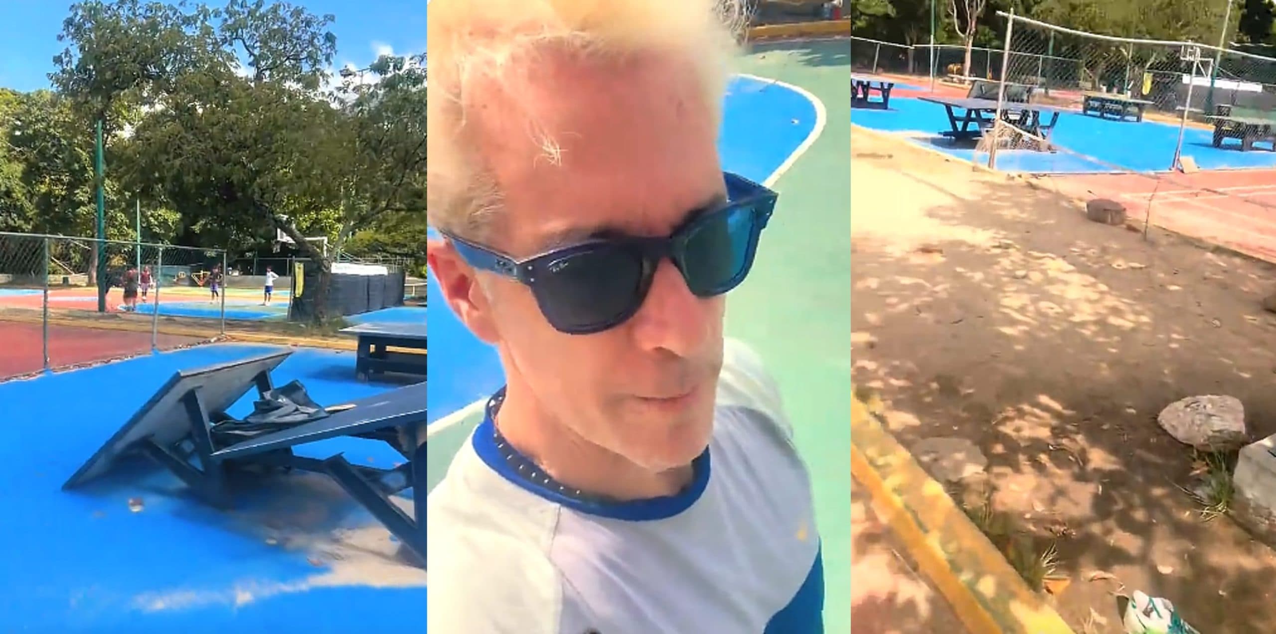 Fernando Carrillo denuncia el deterioro del Parque del Este en TikTok