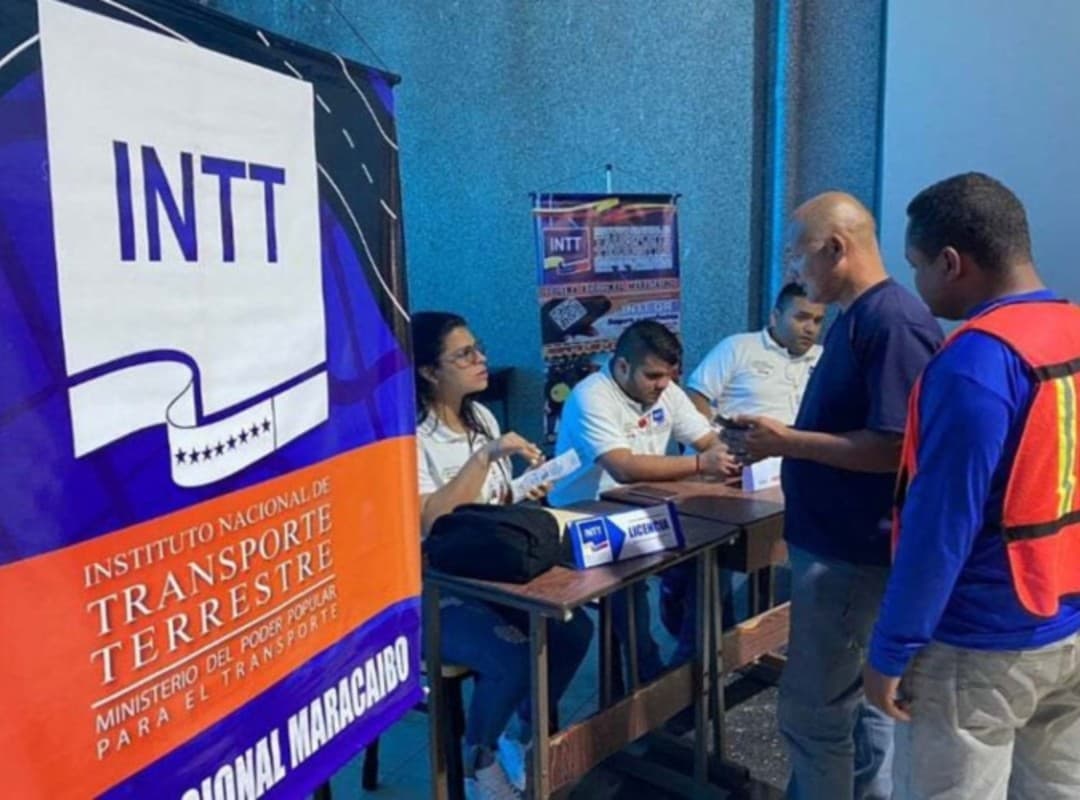 Operativo del INTT: Trámites Vehiculares en 5 Estados de Venezuela