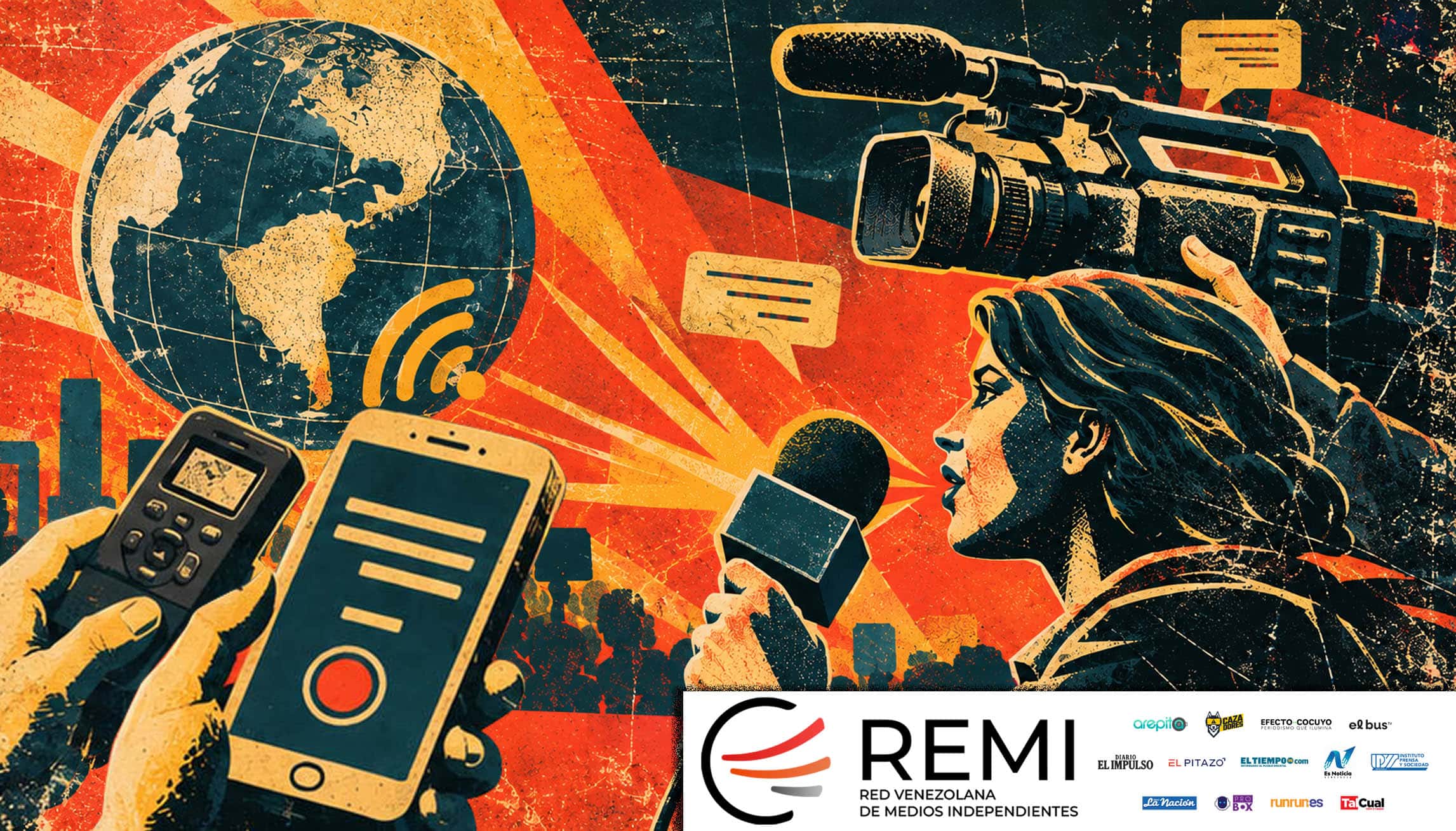 Trece medios y organizaciones venezolanas lanzan REMI, la Red Venezolana de Medios Independientes