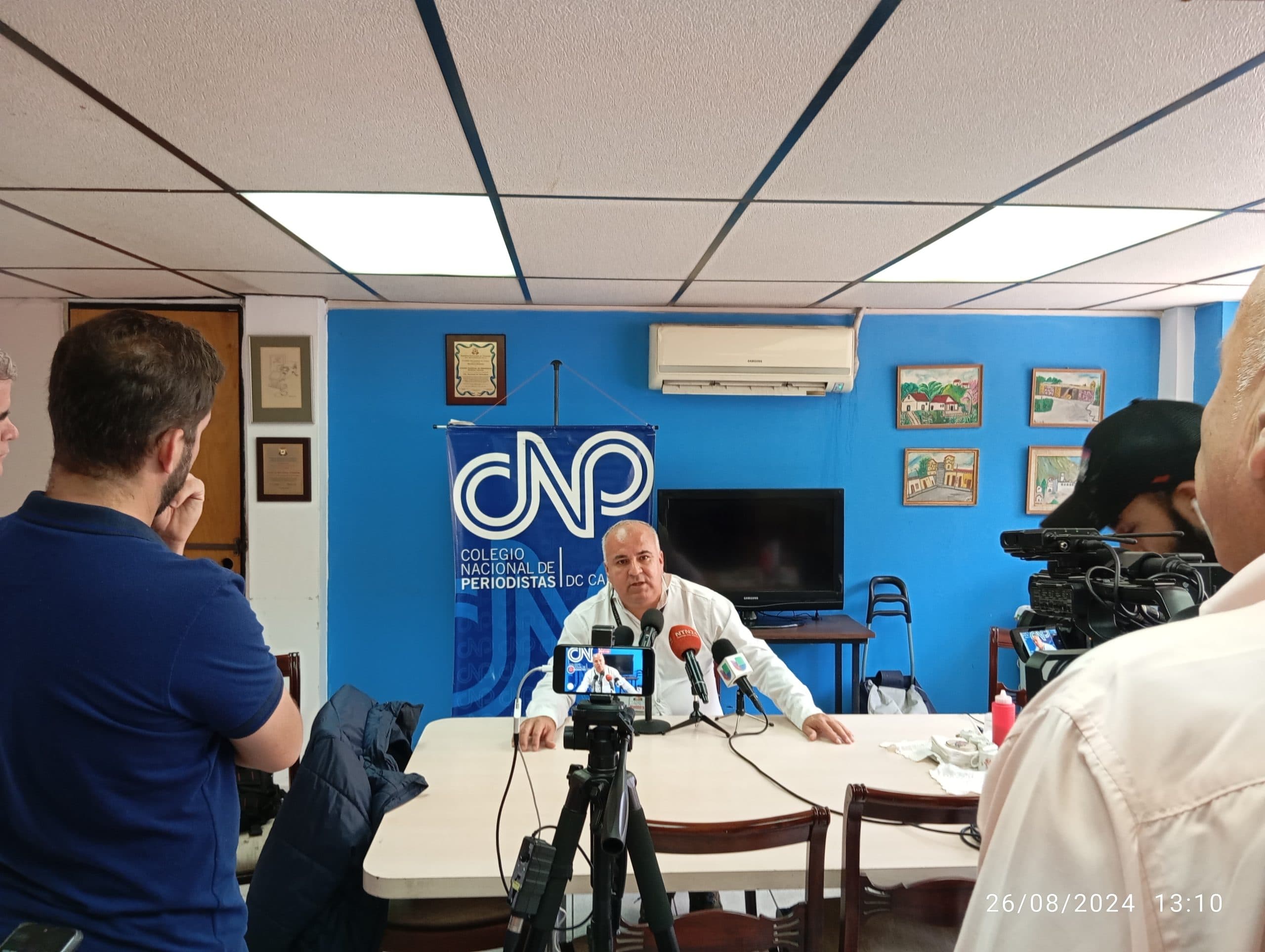 CNP Caracas exige excarcelaciones incondicionales y fin de la censura