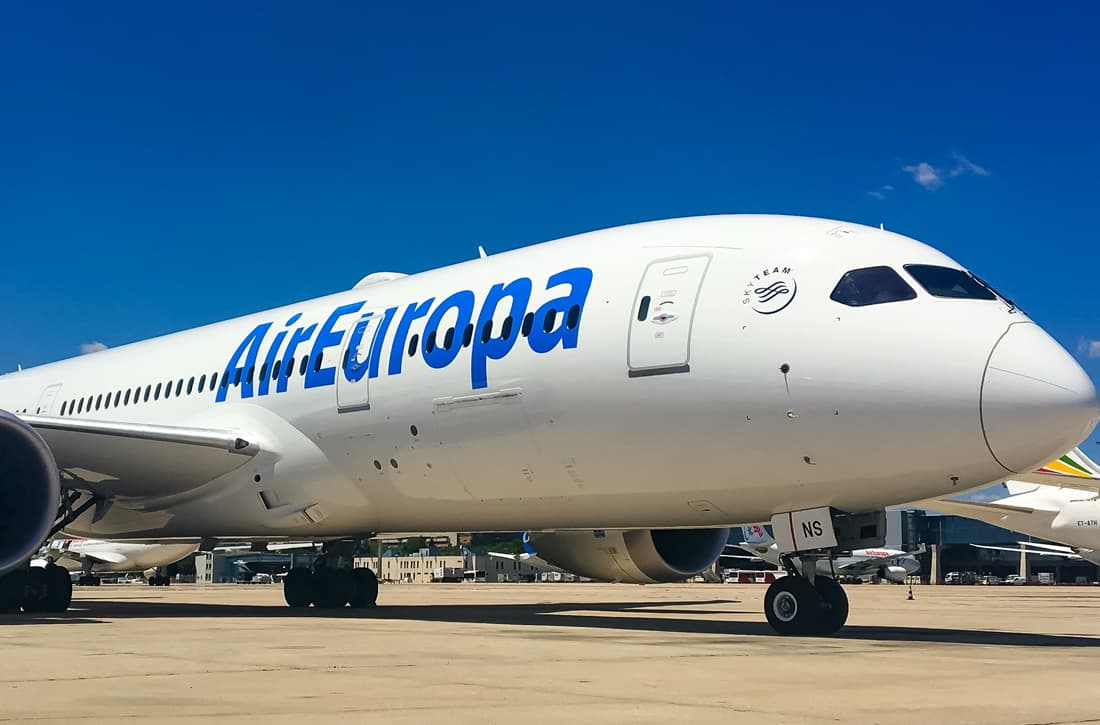 Air Europa cambía su ruta Madrid-Caracas a Valencia hasta julio