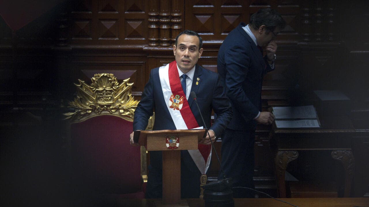 Inestabilidad en Perú: Presidente interino al borde de la destitución