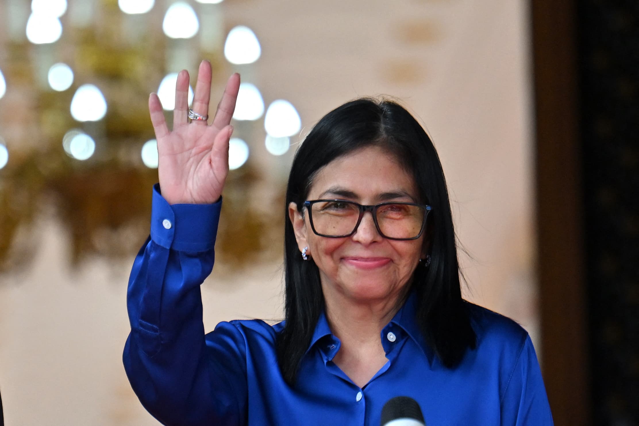 Delcy Rodríguez: "Venezuela está segura"