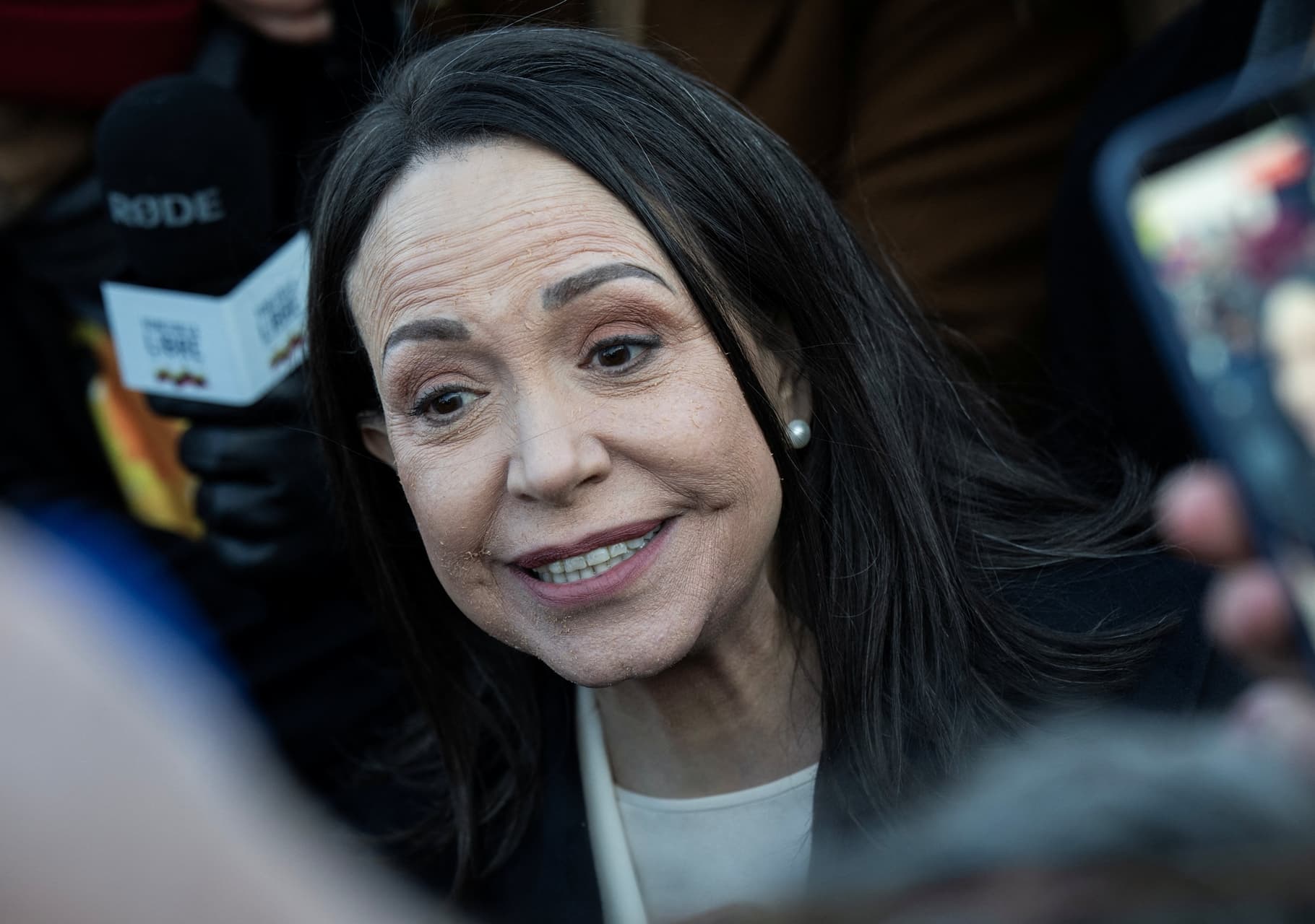 María Corina Machado afirma que será la primera mujer presidenta de Venezuela: “En el momento adecuado”