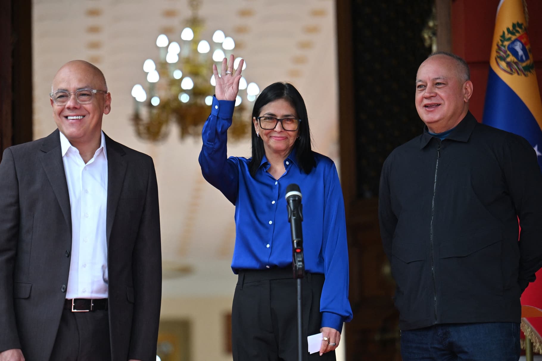 Delcy Rodríguez: Venezuela en calma tras el ataque de EE. UU.