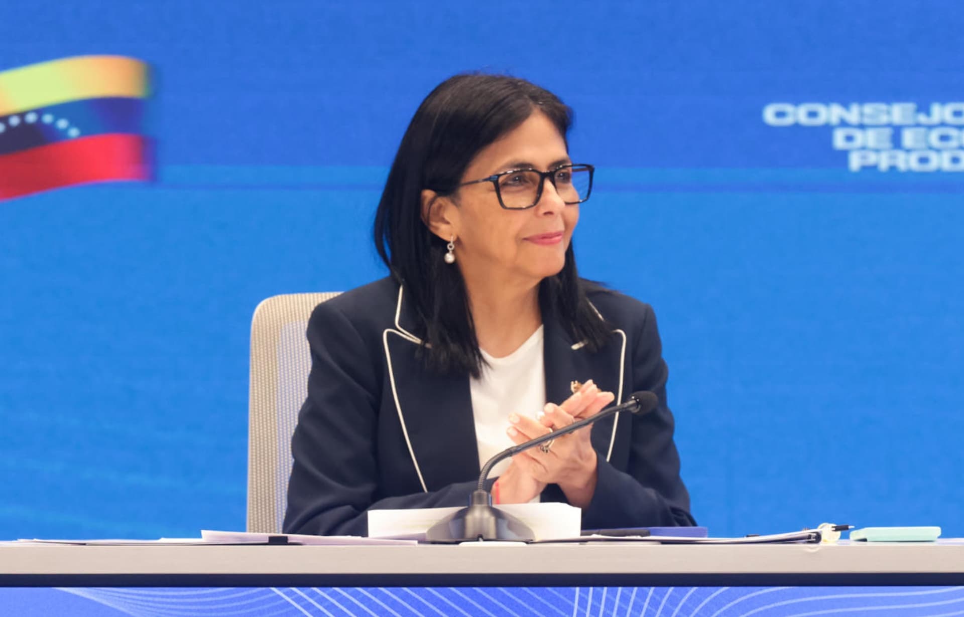 Delcy Rodríguez rechaza órdenes de EE UU: 'Venezuela es soberana'