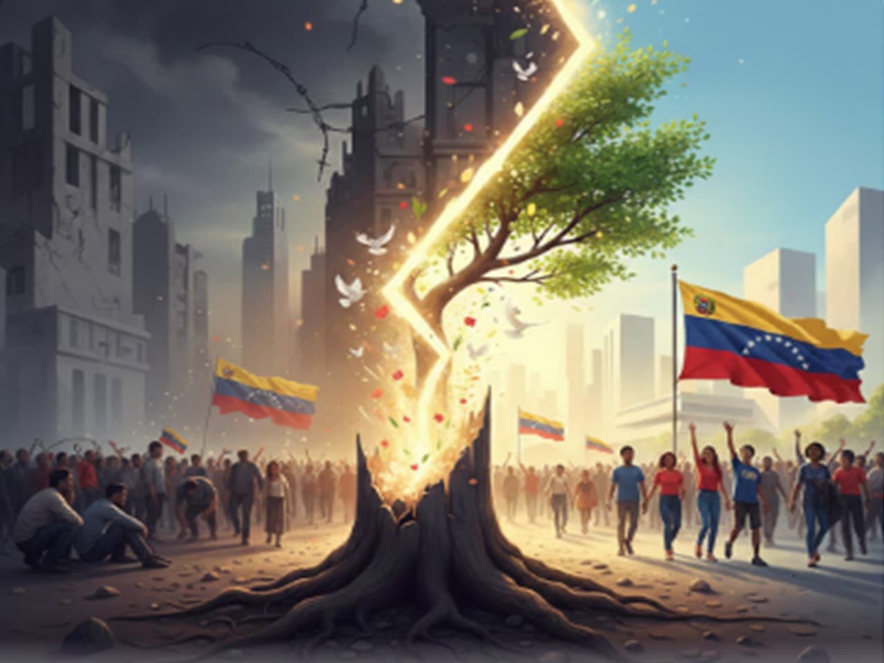 Intereses Contrapuestos en la Lucha por el Poder en Venezuela