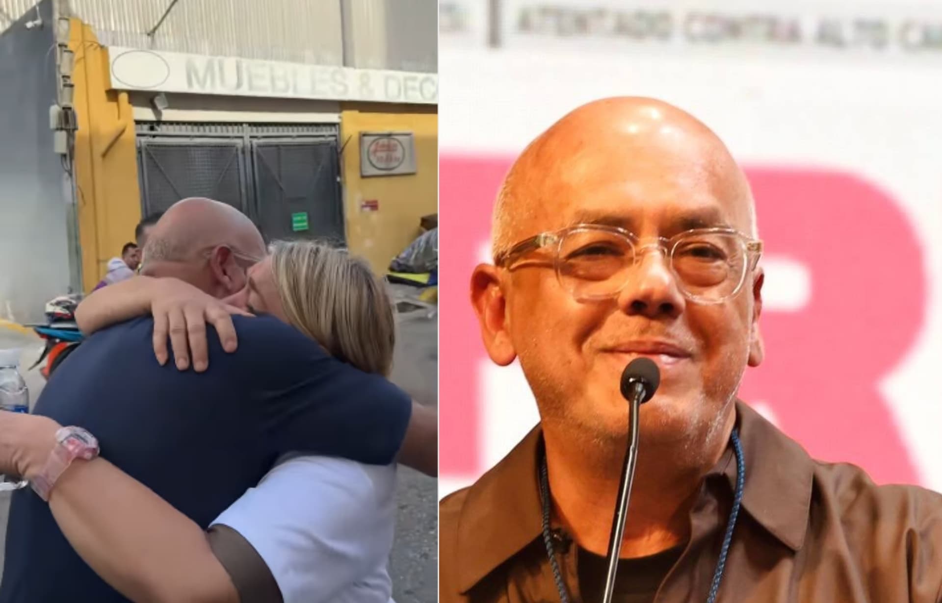 Familiares de presos políticos critican visita de Jorge Rodríguez a Zona 7