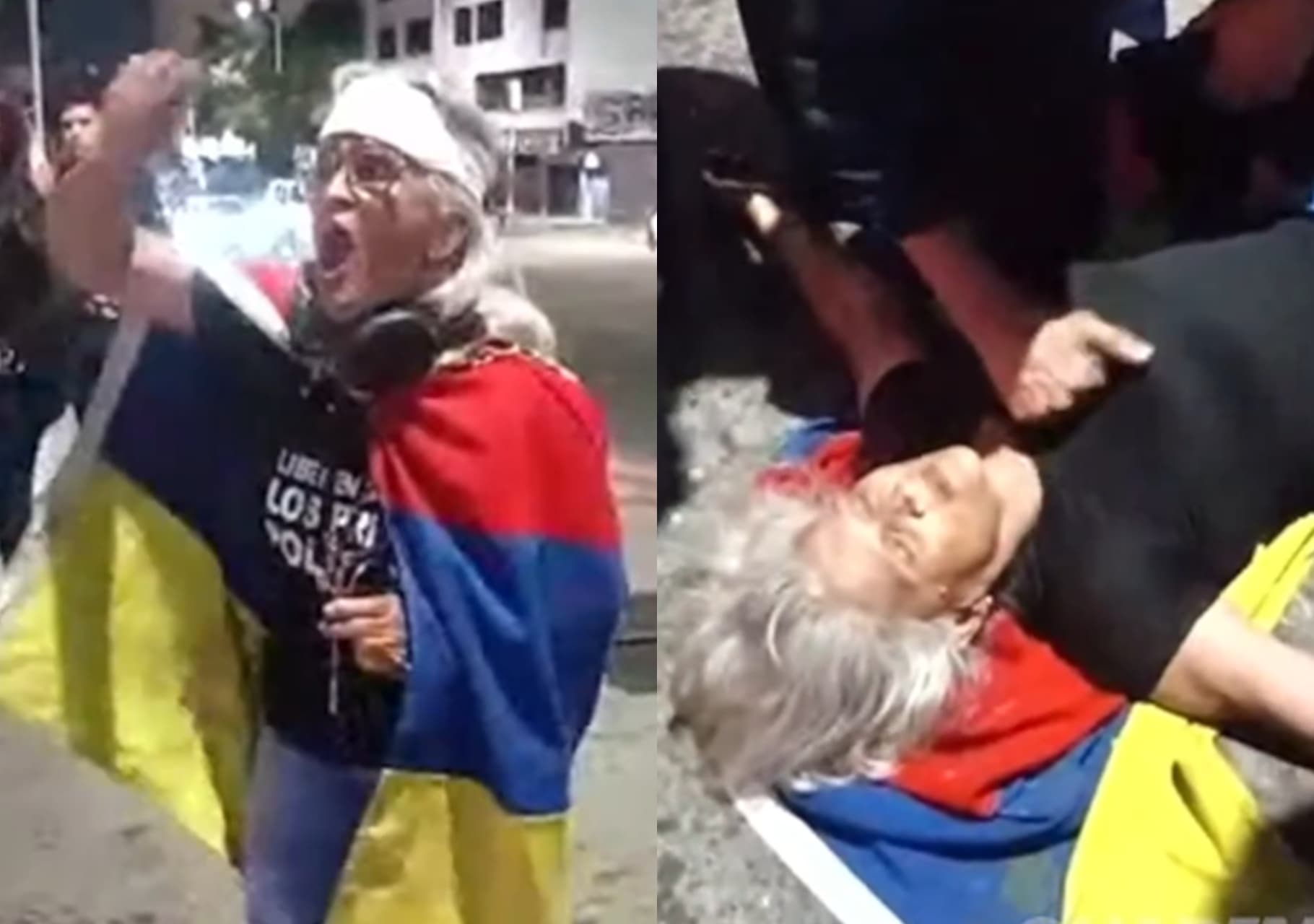 Madre de preso político se descompensa en protestas por Ley de Amnistía
