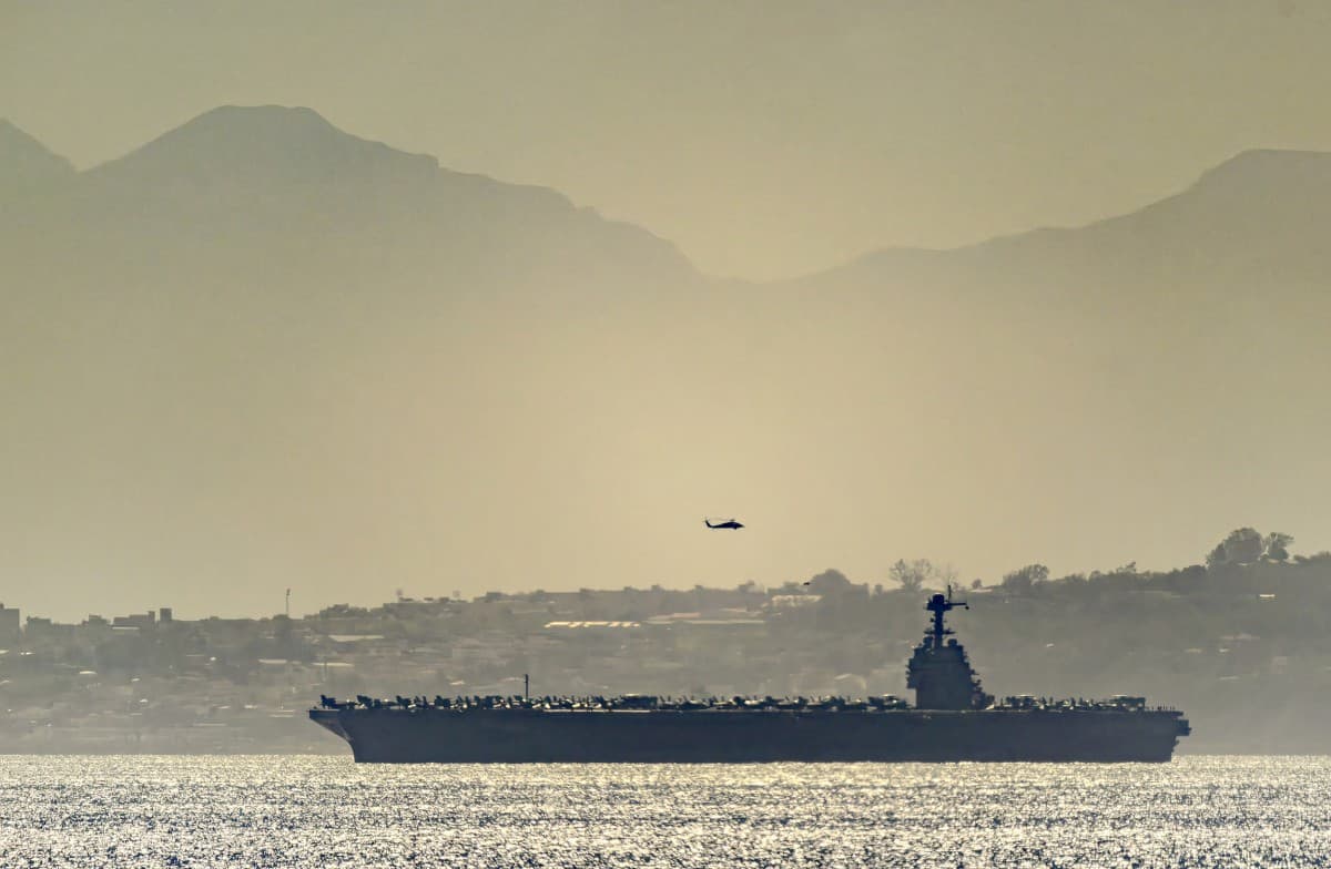 USS Gerald Ford: Un portaviones en el Mediterráneo ante tensiones globales
