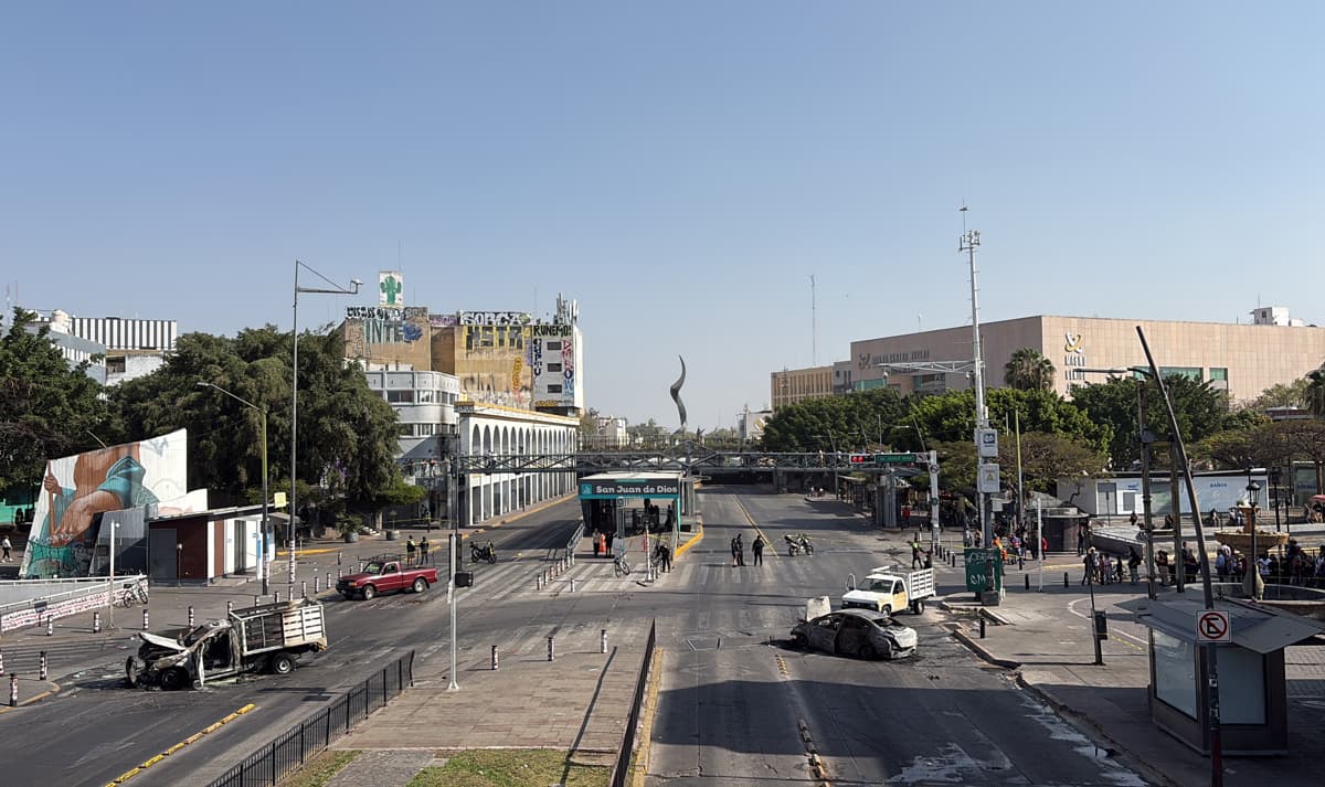 Detenidos 41 en Jalisco tras violencia por muerte de El Mencho