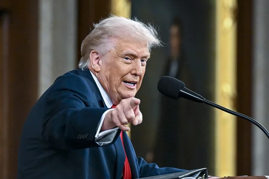 Trump destaca a Venezuela en su discurso del Estado de la Unión