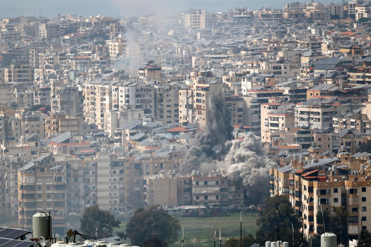 Israele lanza su vigésimo séptimo bombardeo en el sur de Beirut