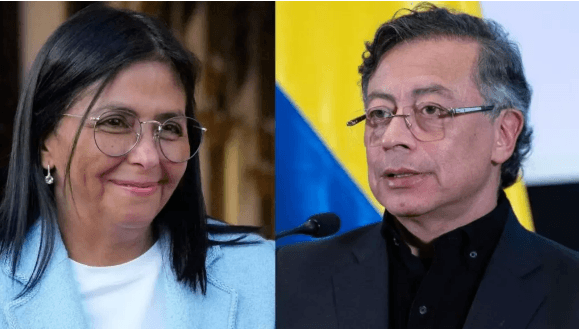 Gustavo Petro y Delcy Rodríguez: Un Encuentro Simbólico y Sin Contenido