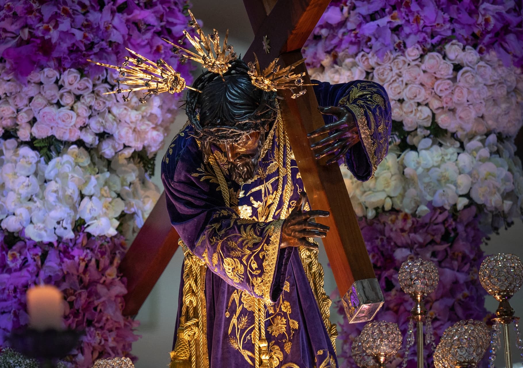 Devoción en Caracas: Miles rinden homenaje al Nazareno de San Pablo