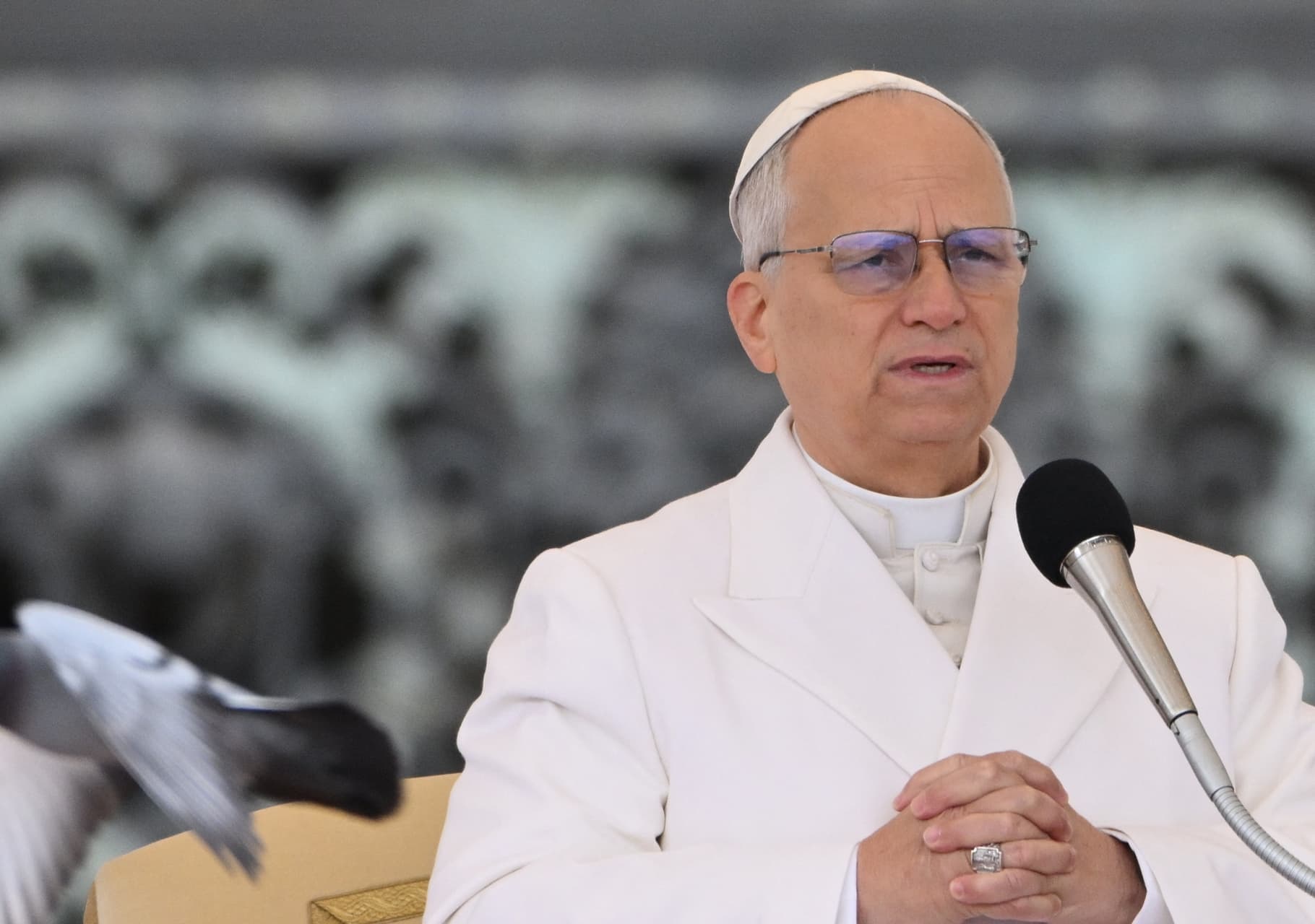 Papa León XIV pide oraciones por las víctimas de la guerra en Semana Santa
