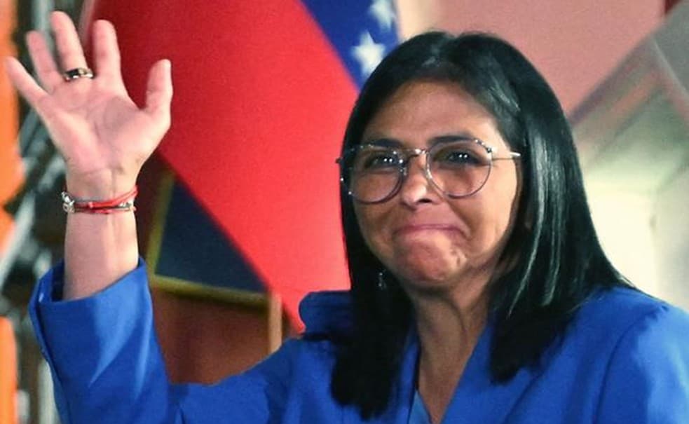 Delcy Rodríguez evade la convocatoria electoral: 'No sé, algún día'